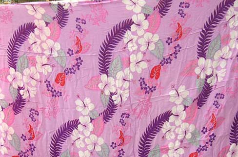 Beach wear outlet wholesaler supplies Tropical flower design sarong 