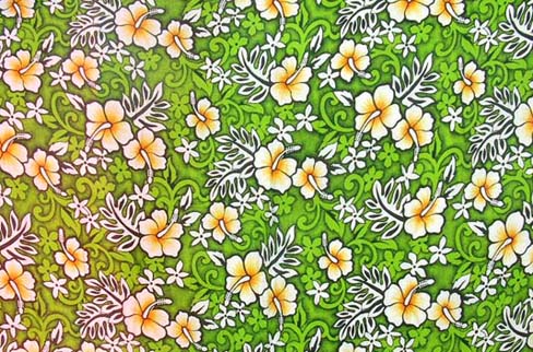 Bali bali garment express trader imports summer fashions, Hibiscus flower pattern on Caribbean rayon pareo wrap