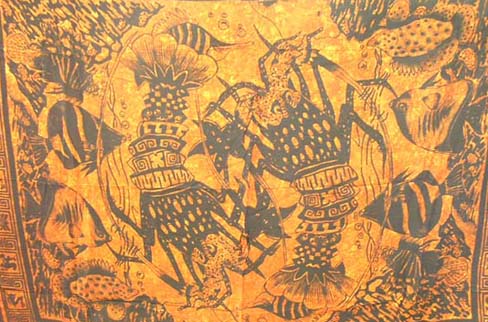  Artisan bali pareo wrap with exotic print decor from wholesale clothing supply company