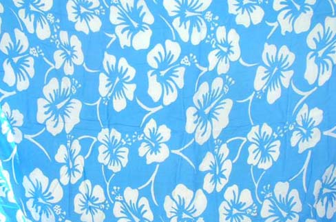 Hawaiian fashion wear boutique collection online, wholesale hibiscus flower designed indonesian sarong
