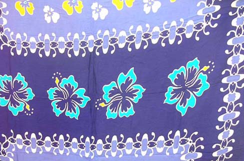 Hawaiian holiday clothing wholesaler supplies unique  hibiscus flowered artisan inspired balinese beach wrap dress