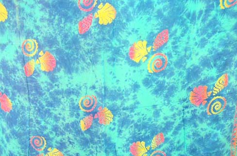 Pareo sarong retail wholesale outlet exports Bali bali swimwear cover up in sea life decor