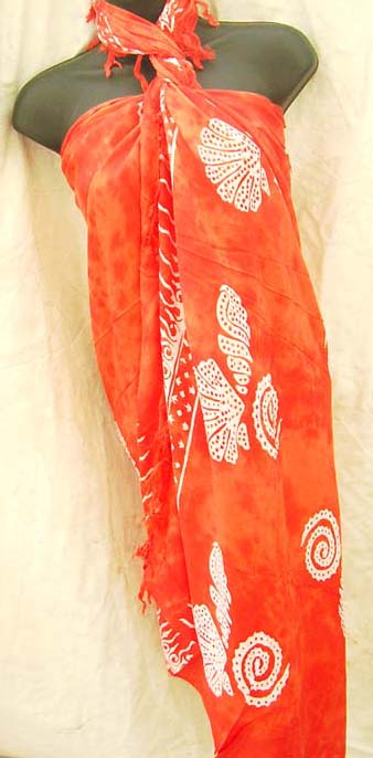 TRendy spring fashion outlet exporter supplies indonesian Island inspired sarong wrap 