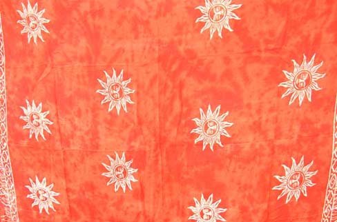 TRendy spring fashion outlet exporter supplies indonesian Island inspired sarong wrap 