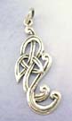 Delicate design fashion pendant silver jewelry for her in solid sterling silver pendant