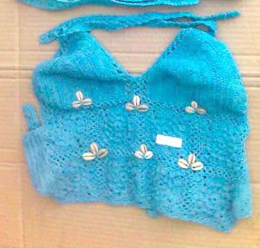 Quality bali wholesaler import costume ladies crochet binkini top 