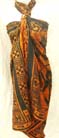  Artisan bali pareo wrap with exotic print decor from wholesale clothing supply company