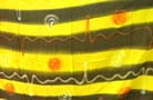 Womens tropical sarong supply catalog distributes Artisan abstract design on crafted bali bali summer wrap 