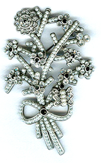 Buy wholesale jewelry online -- Fashion body jewelry with multi mini cz on the flower                   