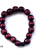 Wholesale kid's accessory - Custom bracelet with brown wooden pattern                          
