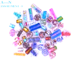 Bead distributor wholesale online - Multi color bead with assorted shape and size    