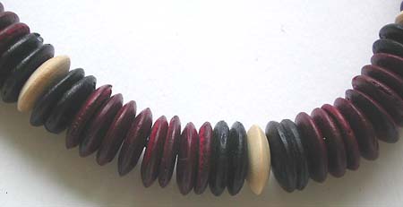 Balinese style jewelry wholesale - Fashion Bali necklace with multi falt round bead design  
