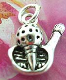 Sport spirit 925. Thailand made solid sterling silver charm pendant