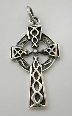 Holy cross Celtic pendant manufacturer supply sterling silver Celtic cross pendant 