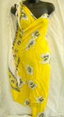 B2b trade clothing manufacturer imports hibiscus flower motif balinese fashion sarong wrap