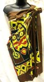 Wholesale Indonesian tribal art designed summer pareo sarong dress distribution company