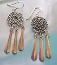 Indian jewelry designer fashion wholesale supply 925 stamped sterling silver earrings