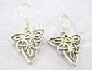 Accessory fashion jewelry Celtic knot design wholesale company supply sterling silver Celtic earrings
