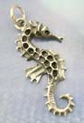Accessory jewelry gift pendant wholesaler in solid silver, seahorse sterling silver pendant