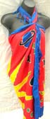 Handcrafted sarong supply dealer wholesales trendy celestial fashion beach wrap dress